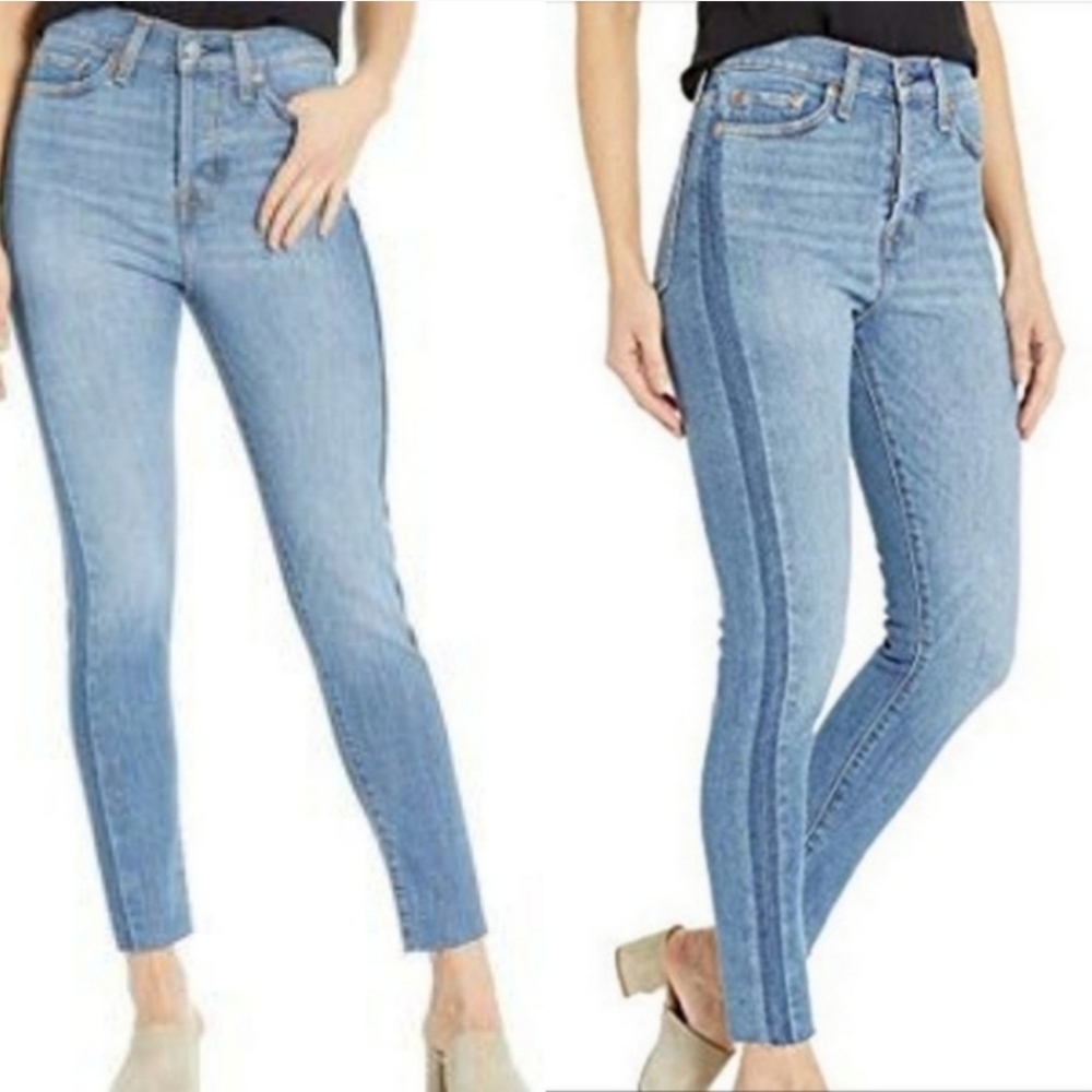NWT Levi's Wedgie Skinny Button Fly
